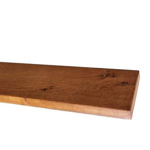 Goudmethout  Zwevende Wandplank Donker Eiken - 40x15 Cm - Blinde Montage