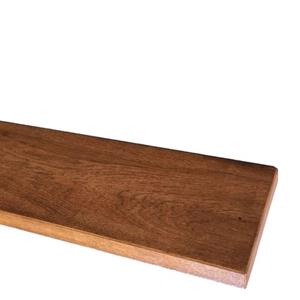 Goudmethout  Zwevende Wandplank Donker Eiken - 40x20 Cm - Blinde Montage