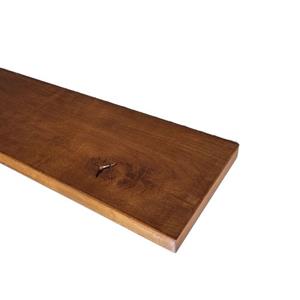 Goudmethout  Zwevende Wandplank Donker Eiken - 40x25 Cm - Blinde Montage