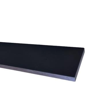 Goudmethout  Zwevende Wandplank Zwart Eiken - 100x30 Cm - Blinde Montage