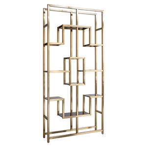 Richmond Interiors Richmond Wandkast Magnus 230 x 108cm - Brushed Gold