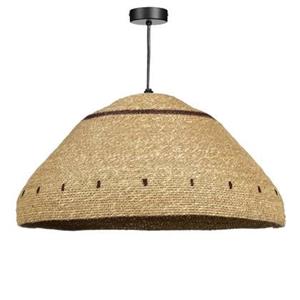 Mica Decorations Joulz Hanglamp - H22 x Ø41 cm - Jute - Lichtbruin