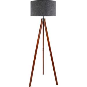 Näve Staande lamp Stehleuchte FILCO braun/grau H: 147 cm