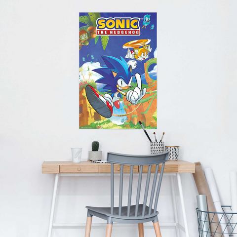 Reinders! Poster Sonic the Hedgehog - sonic & tails