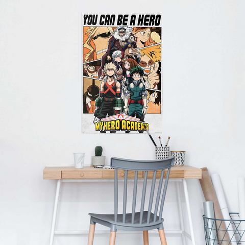 Reinders! Poster My Hero Academia S3 - be a hero