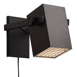 Frandsen BF Quadro wandlamp matt black