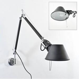 Artemide Tolomeo Mini Parete wandlamp retrofit zwart