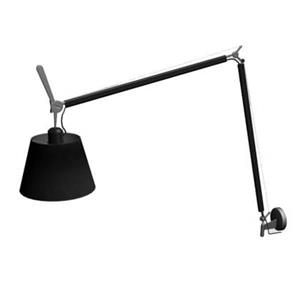 Artemide Tolomeo Mega wandlamp retrofit dimmer zwart 36