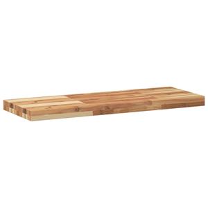 vidaXL Wandschap zwevend olieafwerking 100x30x4 cm massief acaciahout