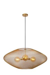 Lucide Pendelleuchte Mesh in Gold-matt E27 3-flammig
