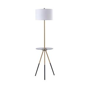 Teamson Home Statief Vloerlamp Met Tafel Wit/goud Vn-l00068-eu