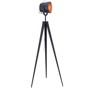 Teamson Home Statief Vloerlamp Zwart/rosé Goud Vn-l00021-eu