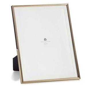 Giftdecor Fotolijstje voor 20 x 25 cm foto - goud - metaal - frame 23 x 28 cm - passe partout -