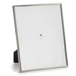 Giftdecor Fotolijstje voor 20 x 25 cm foto - zilver - metaal - frame 23 x 28 cm - passe partout -