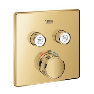 Grohe Grohtherm Smartcontrol Mengkraan - afdekset - thermostaat - met omstel - cool sunrise 29124GL0