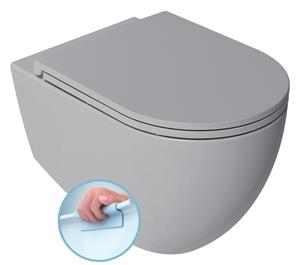 Sapho Infinity randloos toilet 53x36.5cm grijs