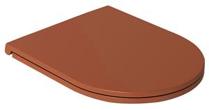 Sapho Infinity softclose toiletzitting terracotta