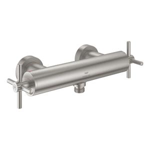 Grohe Atrio douchemengkraan kruisgrepen supersteel 26895DC0