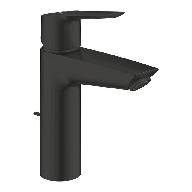 Grohe Start 1-gats wastafelkraan m-size m. waste mat zwart 234552432