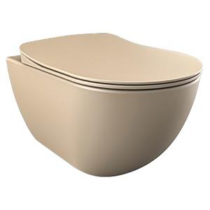 Creavit Design Hangend Toilet - 35.3x51cm - cappucino FE320-11CM00E-0000