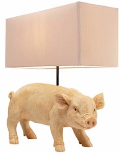 Tafellamp Animal Pig 50cm