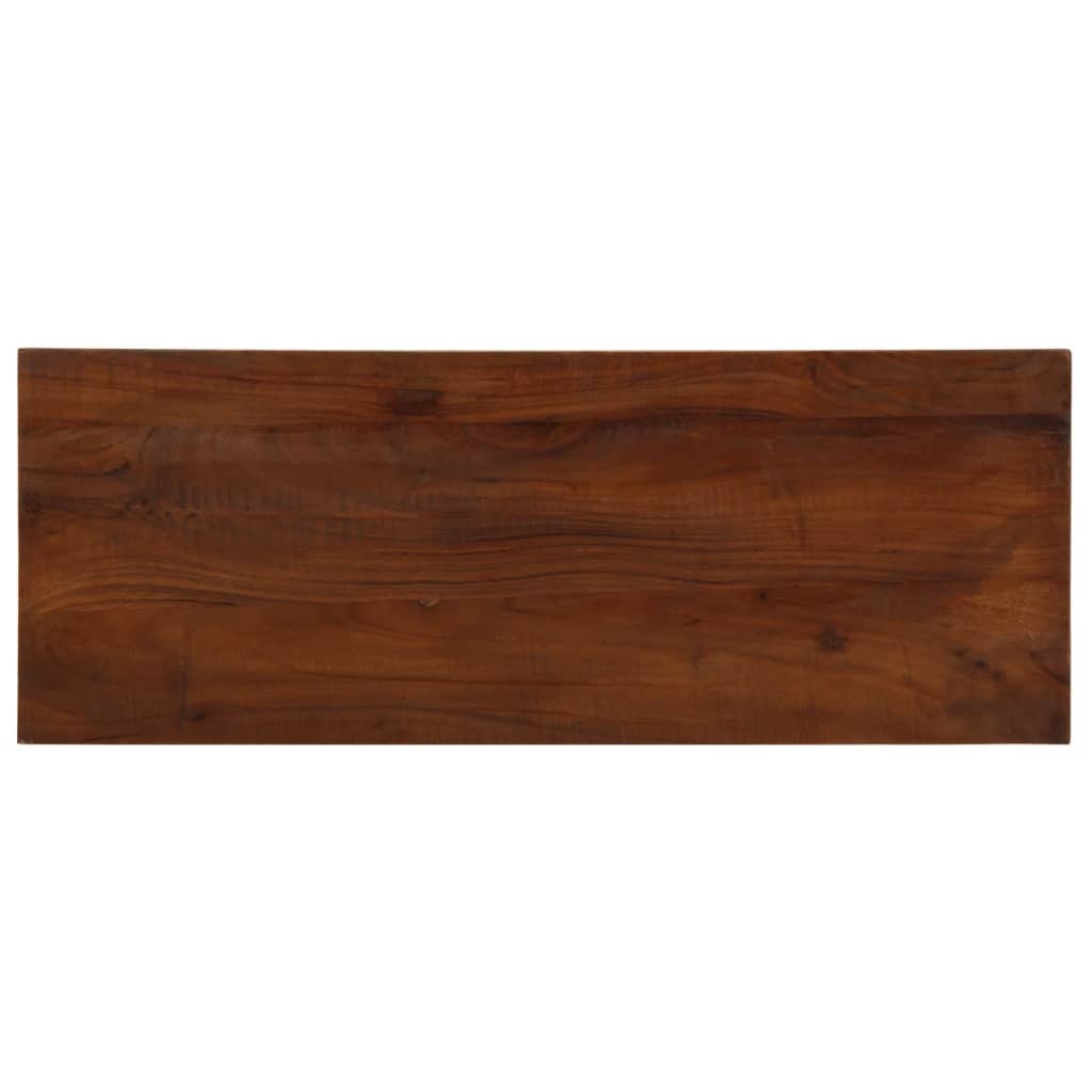 VidaXL Tafelblad rechthoekig 90x20x2,5 cm massief gerecycled hout