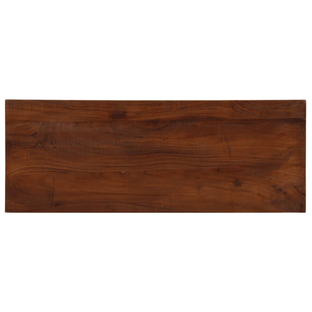VidaXL Tafelblad rechthoekig 70x30x2,5 cm massief gerecycled hout