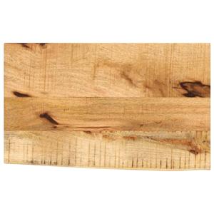 VidaXL Tafelblad met natuurlijke rand 60x40x3,8 cm massief mangohout