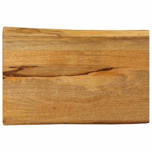 VidaXL Tafelblad met natuurlijke rand 60x40x3,8 cm massief mangohout