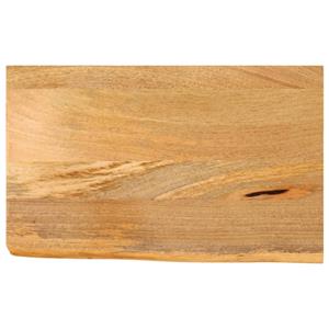 VidaXL Tafelblad met natuurlijke rand 60x40x3,8 cm massief mangohout