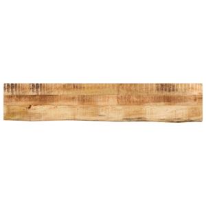 VidaXL Tafelblad met natuurlijke rand 160x20x2,5 cm massief mangohout