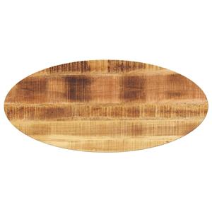 VidaXL Tafelblad ovaal 90x40x2,5 cm massief mangohout