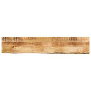 VidaXL Tafelblad met natuurlijke rand 140x20x3,8 cm massief mangohout