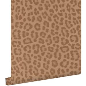 ESTAhome Behang Panterprint Terracotta Bruin - 50 X 900 Cm - 139968