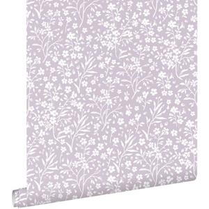 ESTAhome Behang Bloemetjes Lila Paars - 50 X 900 Cm - 139883