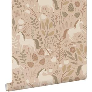 ESTAhome Behang Unicorns Zand Beige - 0.53 X 10.05 M - 139875