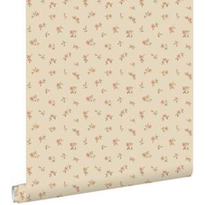 ESTAhome Behang Vintage Bloemetjes Beige - 50 X 900 Cm - 139834