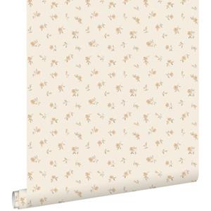 ESTAhome Behang Vintage Bloemetjes Zand Beige - 50 X 900 Cm - 139833