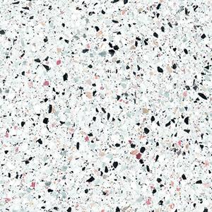 Jabo Tegelsample:  Medley White terrazzo vloertegel 60x60cm gerectificeerd