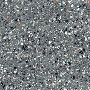 Jabo Tegelsample:  Medley Antracite terrazzo vloertegel 60x60cm gerectificeerd