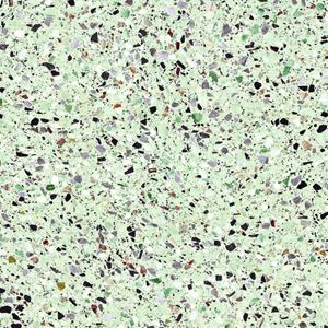 Jabo Tegelsample:  Medley Leaf terrazzo vloertegel 60x60cm gerectificeerd