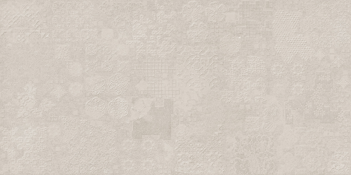 Jabo Tegelsample:  Beton Cire Bercy Nude wandtegel reliëf beige 60x120cm gerectificeerd