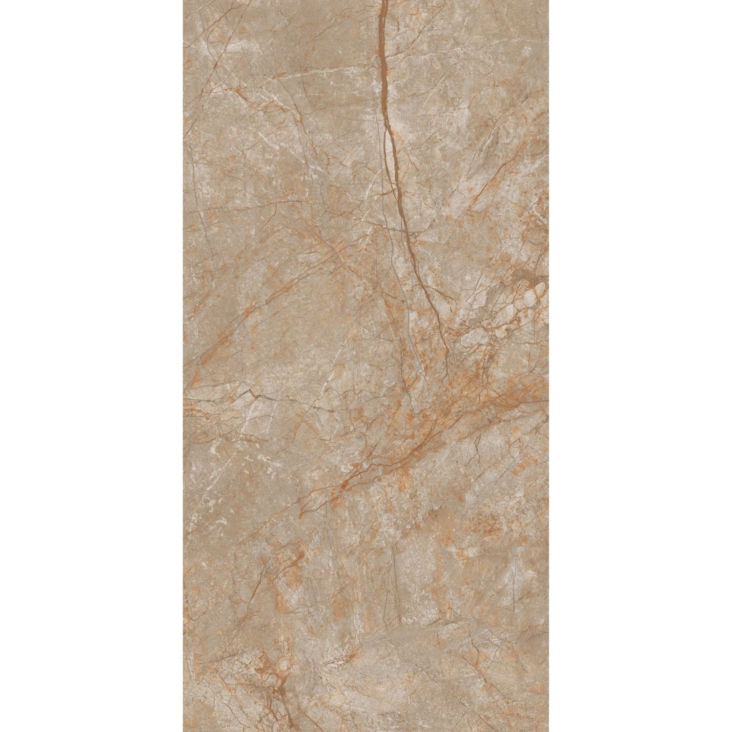 Tebe Vloer- en Wandtegel San Pedro 60x120 cm Glanzend Beige 