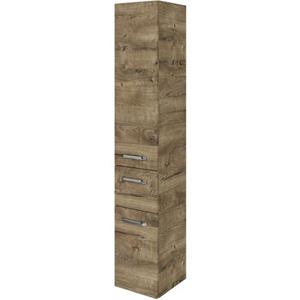 Saphir Hoge kast Serie 4010 Badschrank 30 cm breit, mit 2 Türen und 1 Schublade