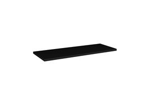 Comad Nova Black wastafel toppaneel 100cm zwart