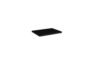 Comad Nova Black wastafel toppaneel 50cm zwart