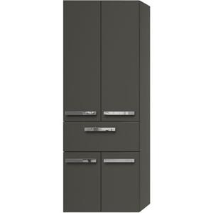 Saphir Hoge kast Serie 4005 Badschrank 60 cm breit, mit 2 Türen und 1 Schublade