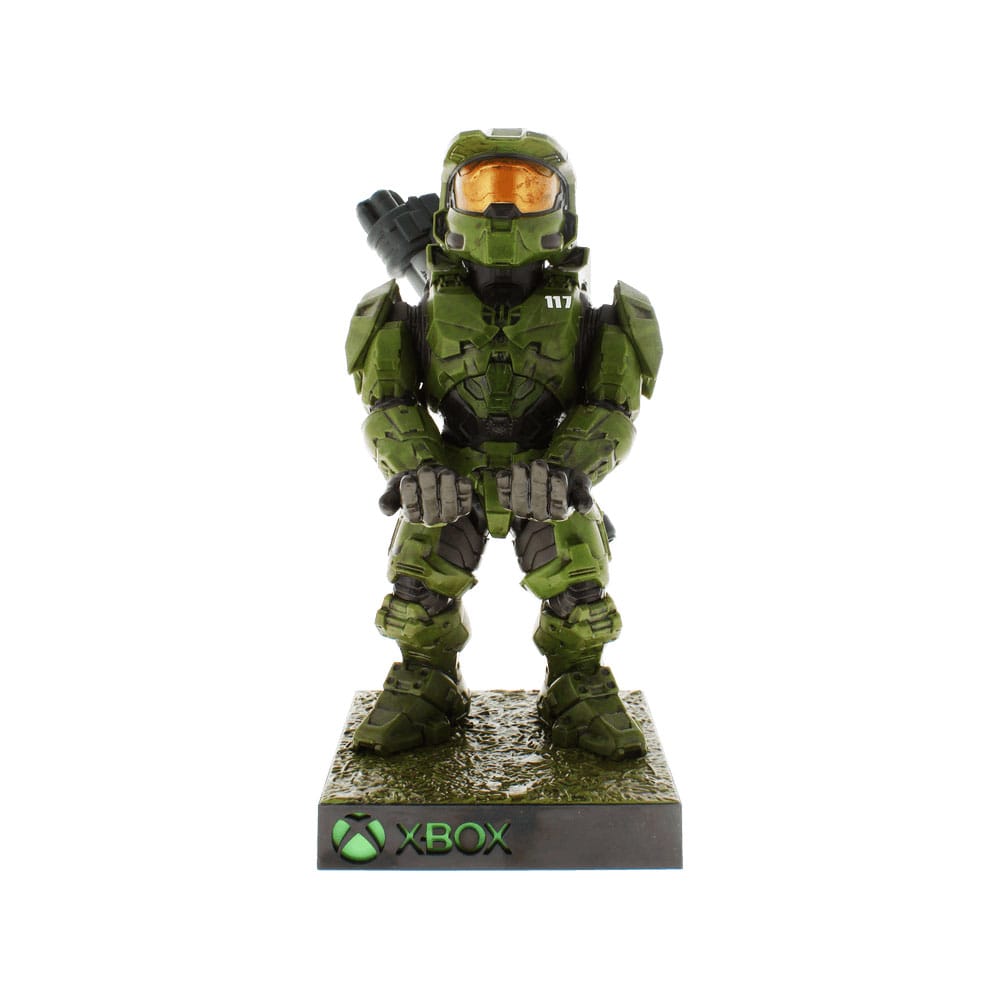 Exquisite Gaming Halo Cable Guys Charging Stand Master Chief Exclusive Edition 20 cm