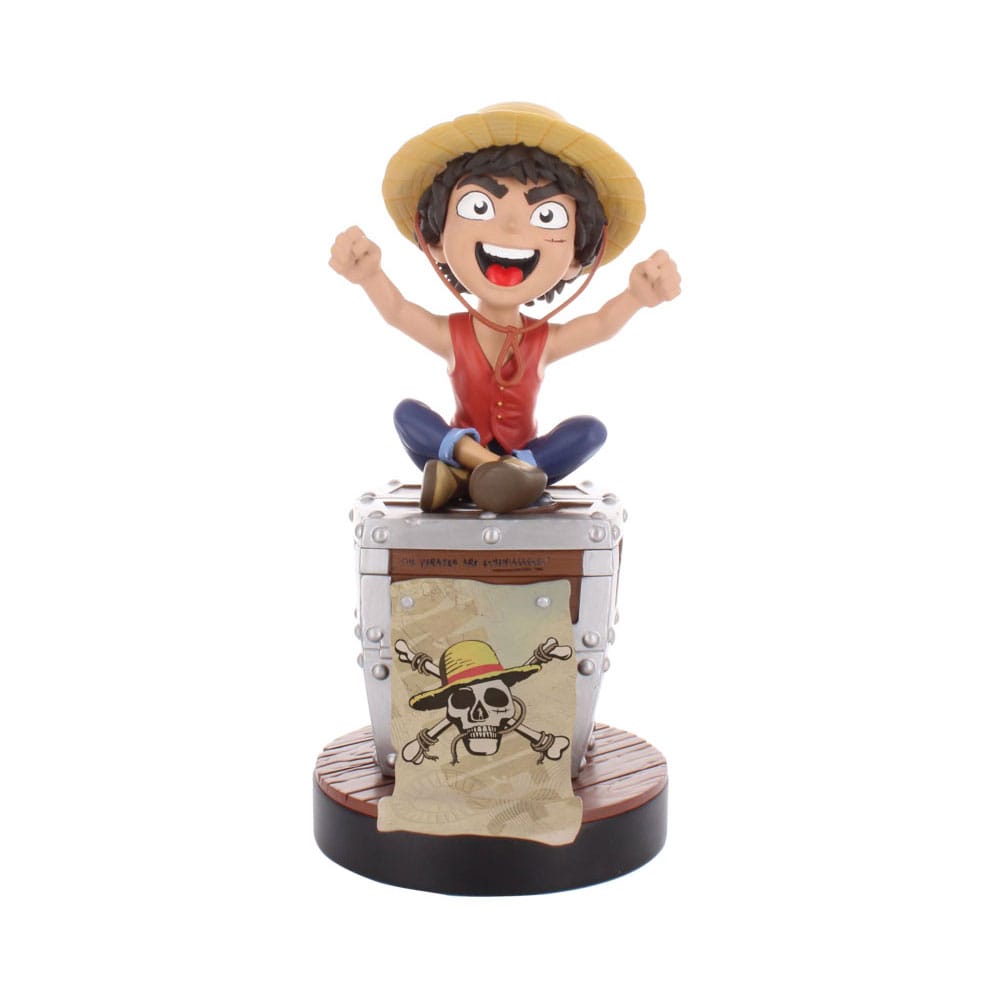 Exquisite Gaming One Piece Cable Guys Charging Stand Luffy 20 cm