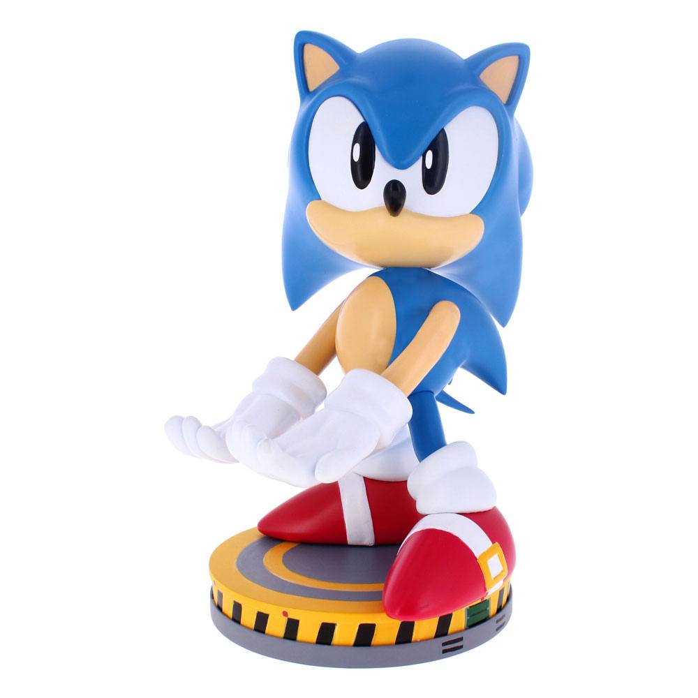 Exquisite Gaming Sonic the Hedgehog Cable Guys Charging Stand Sliding Sonic 20 cm